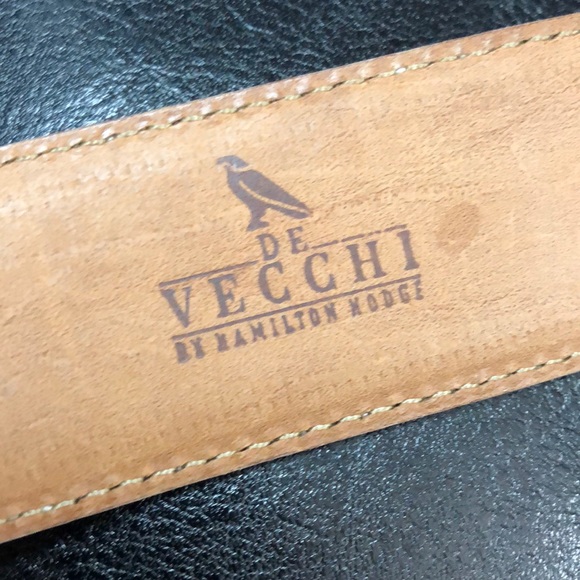 De Vecchi Italy Leather Belt - Picture 8 of 8